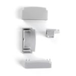 Заглушка без отверстия для профиля CAB254 (комплект 4шт) Feron LD358 48233