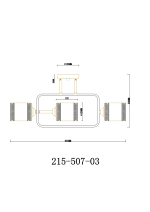 Люстра на штанге Velante 215-507-03