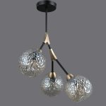 Люстра на штанге Illumico IL0263-3PSQ-79 BK AB