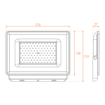 Прожектор Wolta WFL-100W/06