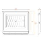 Прожектор Wolta WFL-150W/06