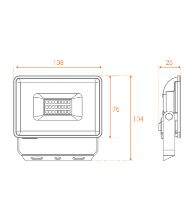 Прожектор Wolta WFL-20W/06