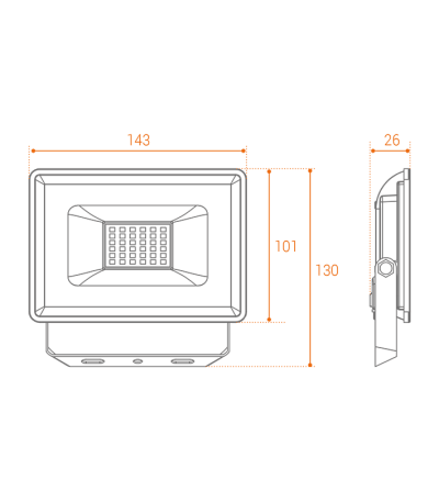 Прожектор Wolta WFL-30W/06