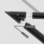 Угол-соединитель для трека Maytoni Technical Accessories for tracks Gravity TRA010CLS-42B