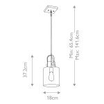 Подвесной светильник Kichler Kitner QN-KITNER-P-NBR