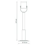 Уличный светильник Gauss Sonata GD154