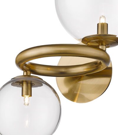 Бра Delight Collection Puppet W68092-2 brass