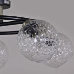 Люстра на штанге Illumico IL0296-5CSQ-79 BK AB