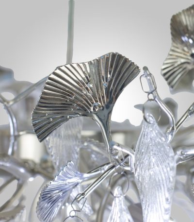 Подвесная люстра AM Group WOODSTAR L1200 SN