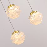 Подвесной светильник Delight Collection MD25030003-3A gold/clear