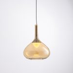 Подвесной светильник Delight Collection MD25001005-1A brass/amber