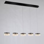 Подвесной светильник Delight Collection MD21020075 MD21020075-5B matt black