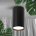 Накладной светильник Wolta Basic WSL-GU10/01BL