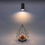 Накладной светильник Wolta Basic WSL-GU10/01BL