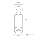 Спот Wolta Oro WSL-GU10/S07G