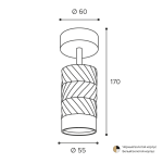 Спот Wolta Linea WSL-GU10/S09WG