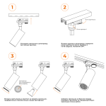 Трековый однофазный светильник Wolta Basic WTL-GU10/01B