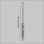 Подвесной светильник Maytoni Ordo MOD272PL-L12BS3K
