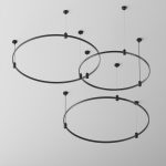 Шинопровод магнитный круглый Maytoni Flarity TRX154-R-D650-B