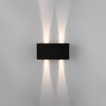 Уличный настенный светильник Elektrostandard Winner 35137/W черный 4690389177781 a057136