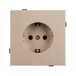 Механизм электрической розетки Arlight SCT-TENDO-MEU1-PL-GD (230V, 16A) 054081