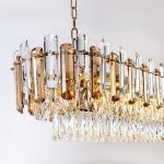 Подвесная люстра Modelux ML.9006.1200 GD-BR