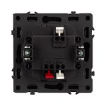 Механизм выключателя одноклавишный проходной Arlight LED SWT-NOBE-MKP1-SFPL-L-GR (230V, 10A) 054263