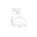 Настенно-потолочный светильник Lightstar Sigma 611646