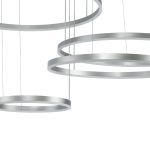 Подвесная люстра Indigo Galass 14001/4P Silver V000016L