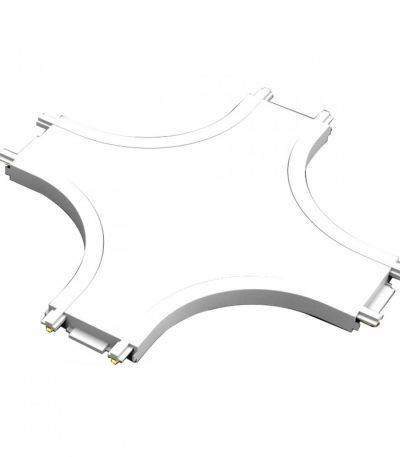 X-соединитель для магнитного шинопровода IMEX UT25 IL.0007.3004 WH