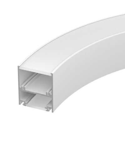 Алюминиевый профиль Arlight SL-ARC-5060-D1500-A90 White (дуга 1 из 4) 032698