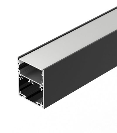 Алюминиевый профиль Arlight SL-LINE-4050-3L-2000 ANOD BLACK 044670