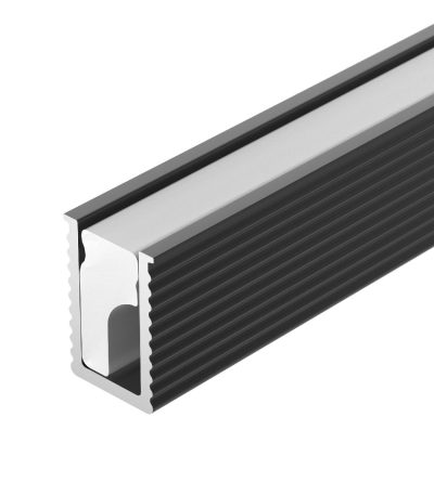 Алюминиевый профиль Arlight SL-MINI-6-H9-2000 ANOD BLACK 044082