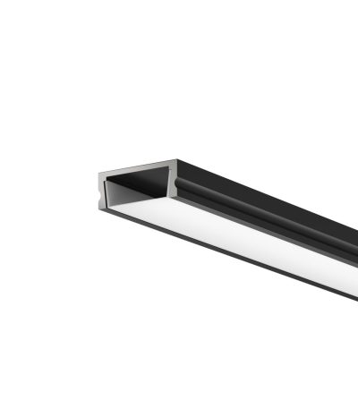 Алюминиевый профиль накладной 15x6 Maytoni Led Strip ALM-001-B-2M 631003