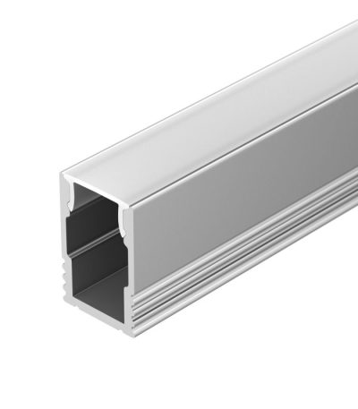 Алюминиевый профиль с экраном Arlight SL-Mini-8-H12-2000 Anod+Opal 036833