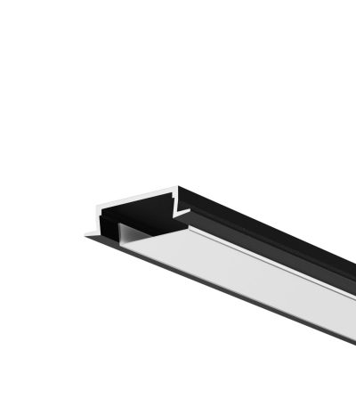 Алюминиевый профиль встраиваемый с накладным фланцем Maytoni Led Strip ALM-004-B-2M 632010