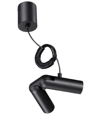 База накладная для ввода питания с гибким угловым соединителем «L» и проводом-подвесом (длина провода – 2м) Novotech Konst Glat 359387