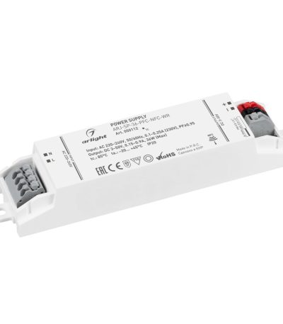 Блок питания Arlight ARJ-SP-36-PFC-NFC-WR (36W, 3-50V, 0.15-0.9A) 050112