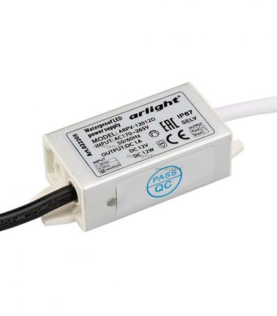 Блок питания Arlight ARPV-12012-D (12V, 1.0A, 12W) 022205