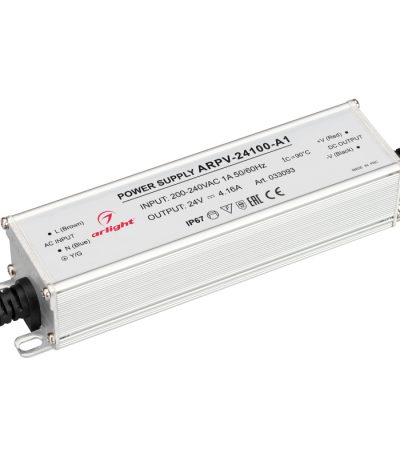 Блок питания Arlight ARPV-24100-A1 (24V, 4.16A, 100W) 033093