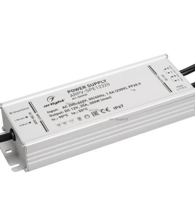 Блок питания Arlight ARPV-LG12300-PFC-S2 (12V, 25.0A, 300W) 022929