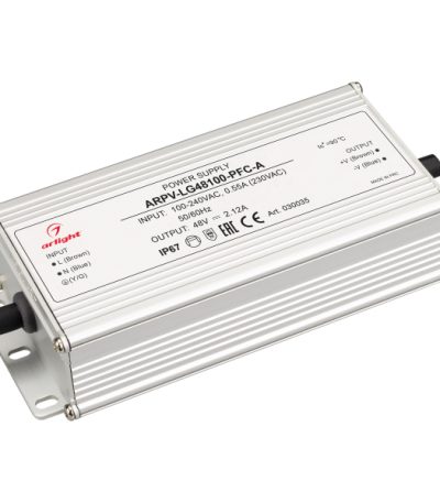 Блок питания Arlight ARPV-LG48100-PFC-A 48V 2.12A 100W IP67 030035