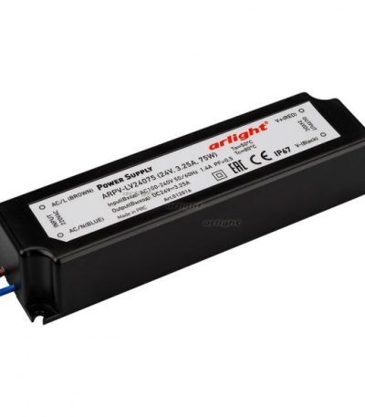 Блок питания Arlight ARPV-LV24075 (24V, 3.1A, 75W) 012016
