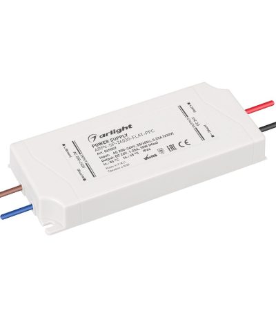 Блок питания Arlight ARPV-SP-24030-FLAT-PFC (24V, 1.25A, 30W) 049007