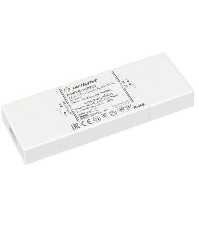 Блок питания Arlight ARV-SP-48024-FLAT-PFC (48V, 0.5A, 24W) 052079