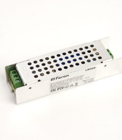 Блок питания для светодиодной ленты Feron LB009 12V 36W IP20 3A 176-264В 48007