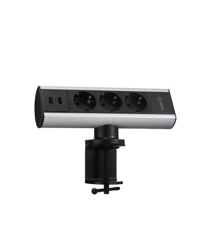 Блок розеток 102 (3 секции и 2 USB) Mebax 00-00001175