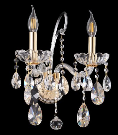Бра Crystal Lux MONICA AP2 GOLD