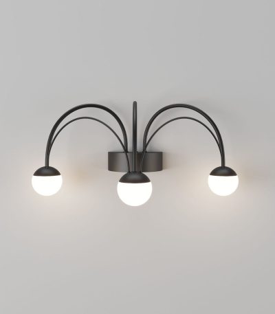 Бра Eurosvet Ragno 90031/3 черный a070274
