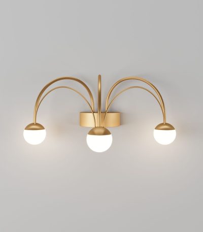 Бра Eurosvet Ragno 90031/3 золото a070287